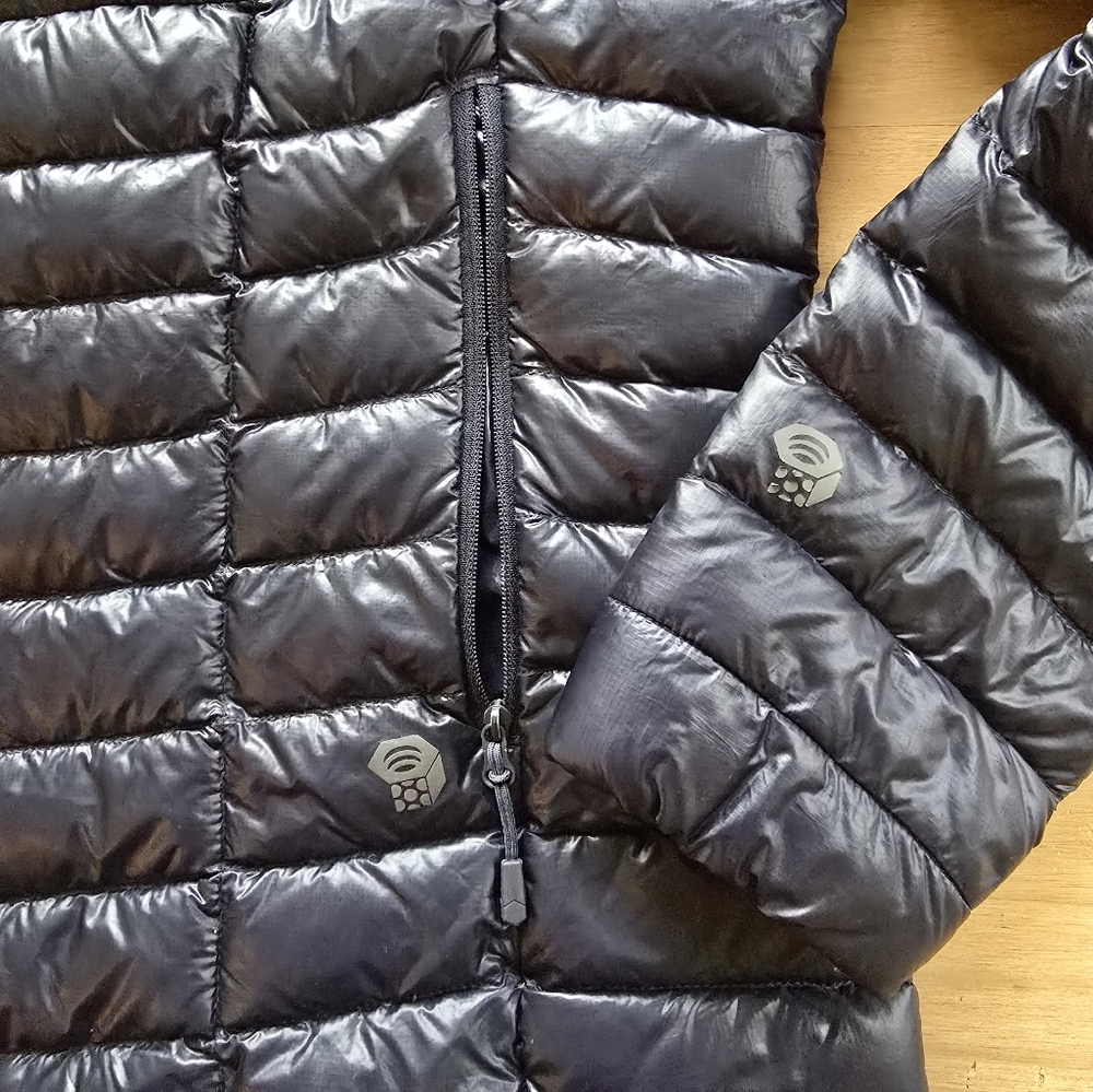 Mountain Hardwear Women's Ghost Whisperer Down Jacket Size Medium Navy Blue - Picture 3 of 6